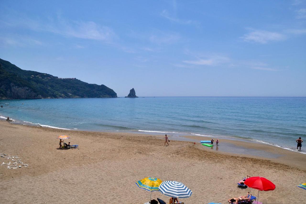 Holiday Apartments Maria With Pool - Agios Gordios Beach Exterior photo